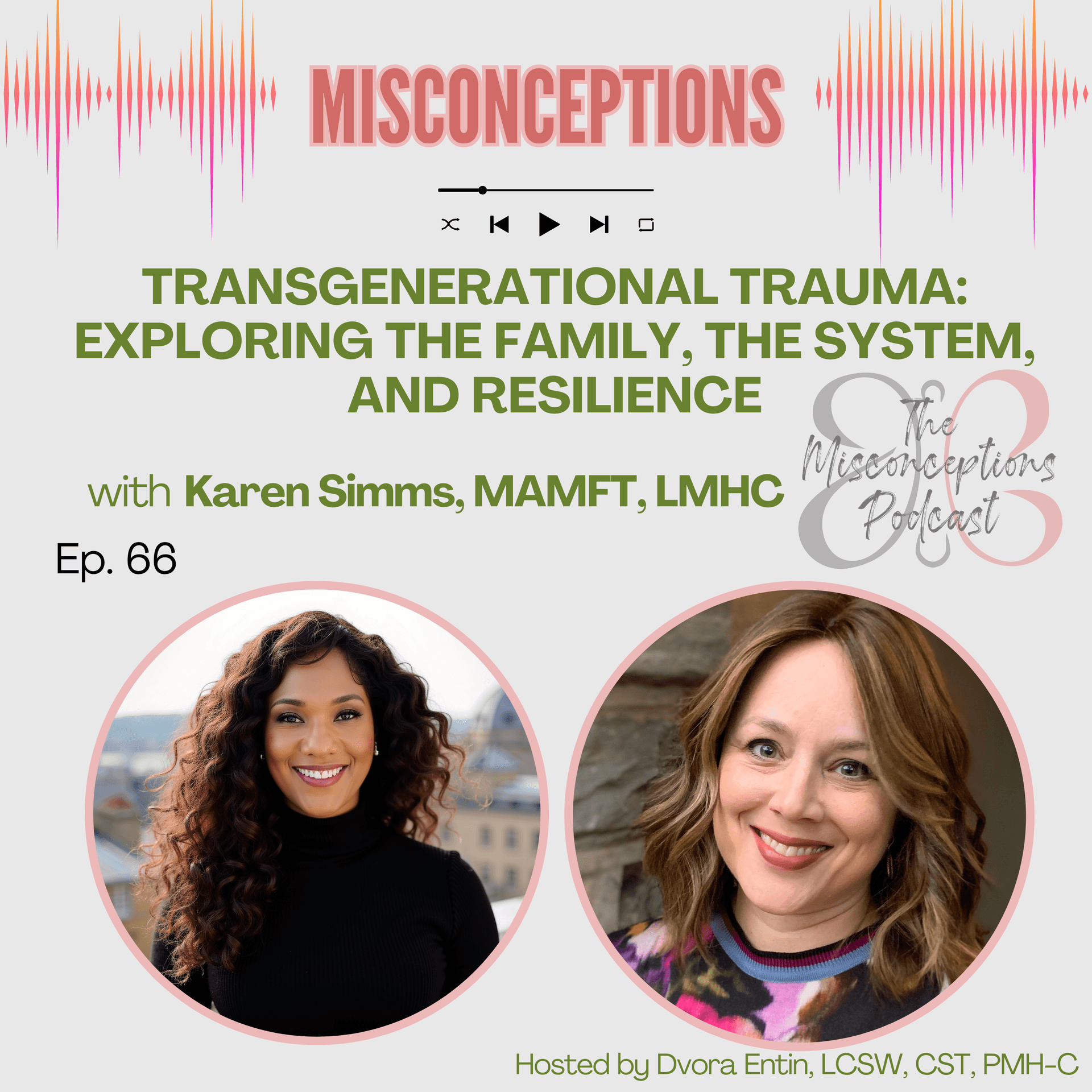 66. Transgenerational Trauma: Exploring The Family, The System, and Resilience - Misconceptions cover