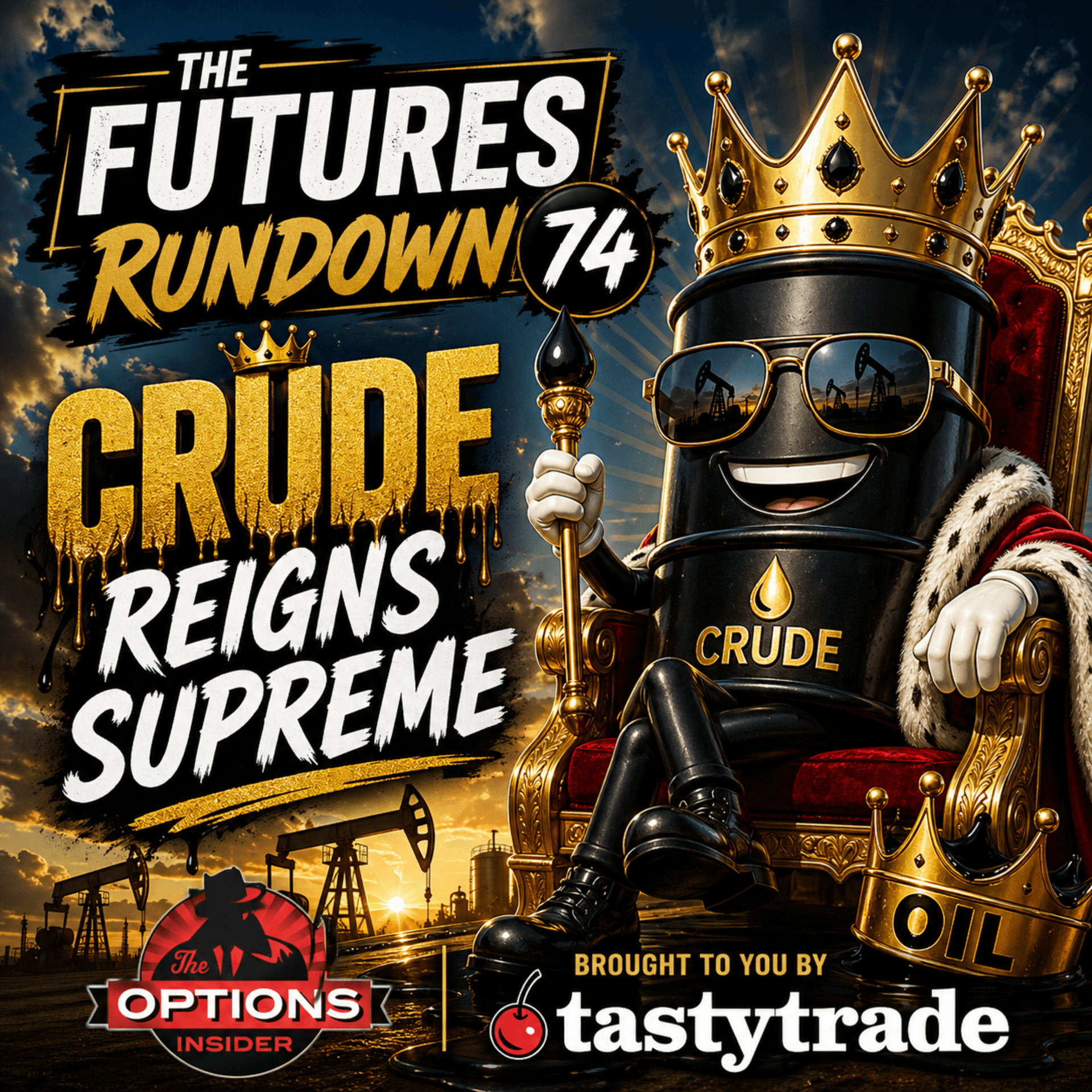 The Futures Rundown 74: Crude Reigns Supreme — The Options Insider Radio Network cover