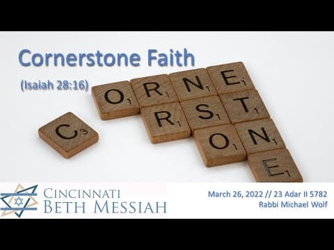 Cornerstone Faith - Beth Messiah Cincinnati podcast cover