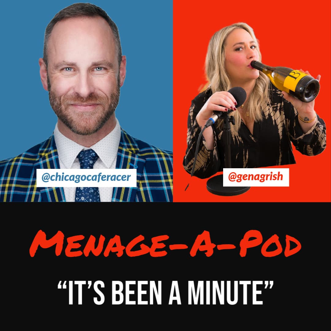 "It's Been A Minute" - Menage-A-Pod cover