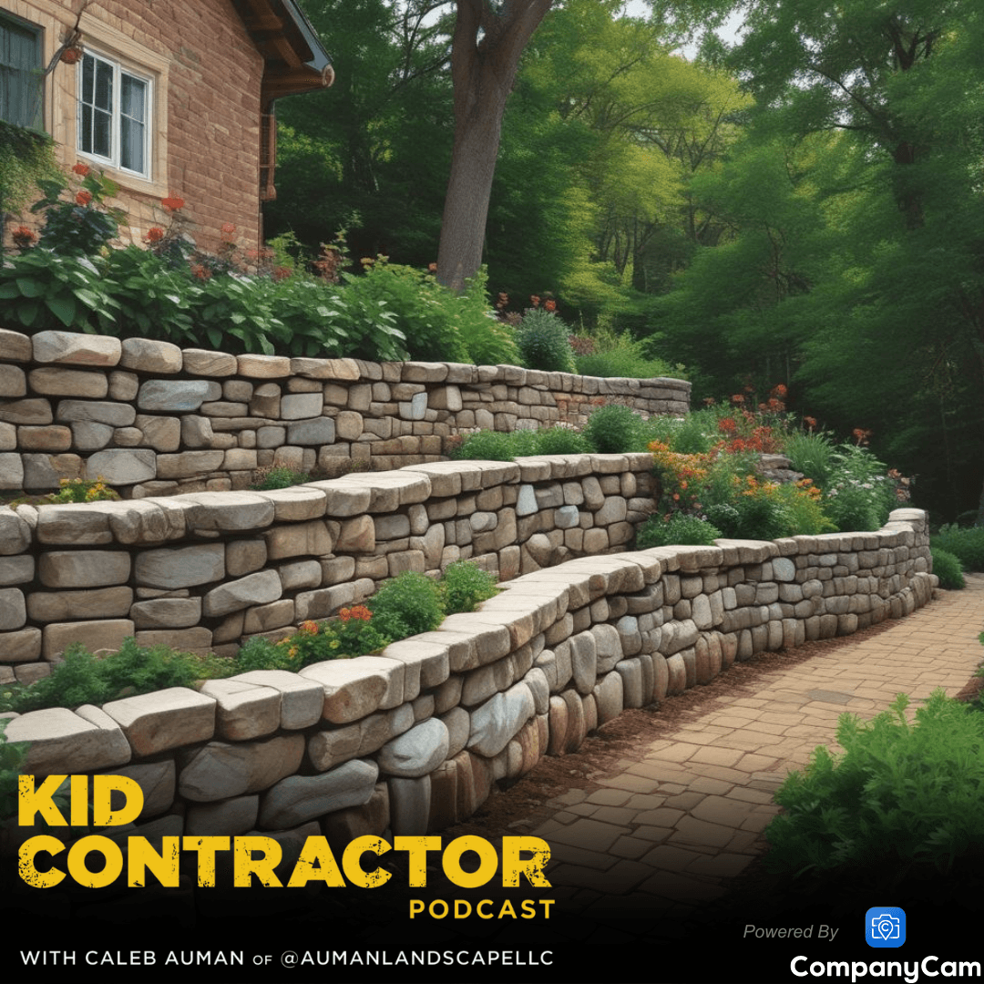 Ep 524. Navigating the Evolving Hardscape Industry - Kid Contractor Podcast with Caleb Auman cover
