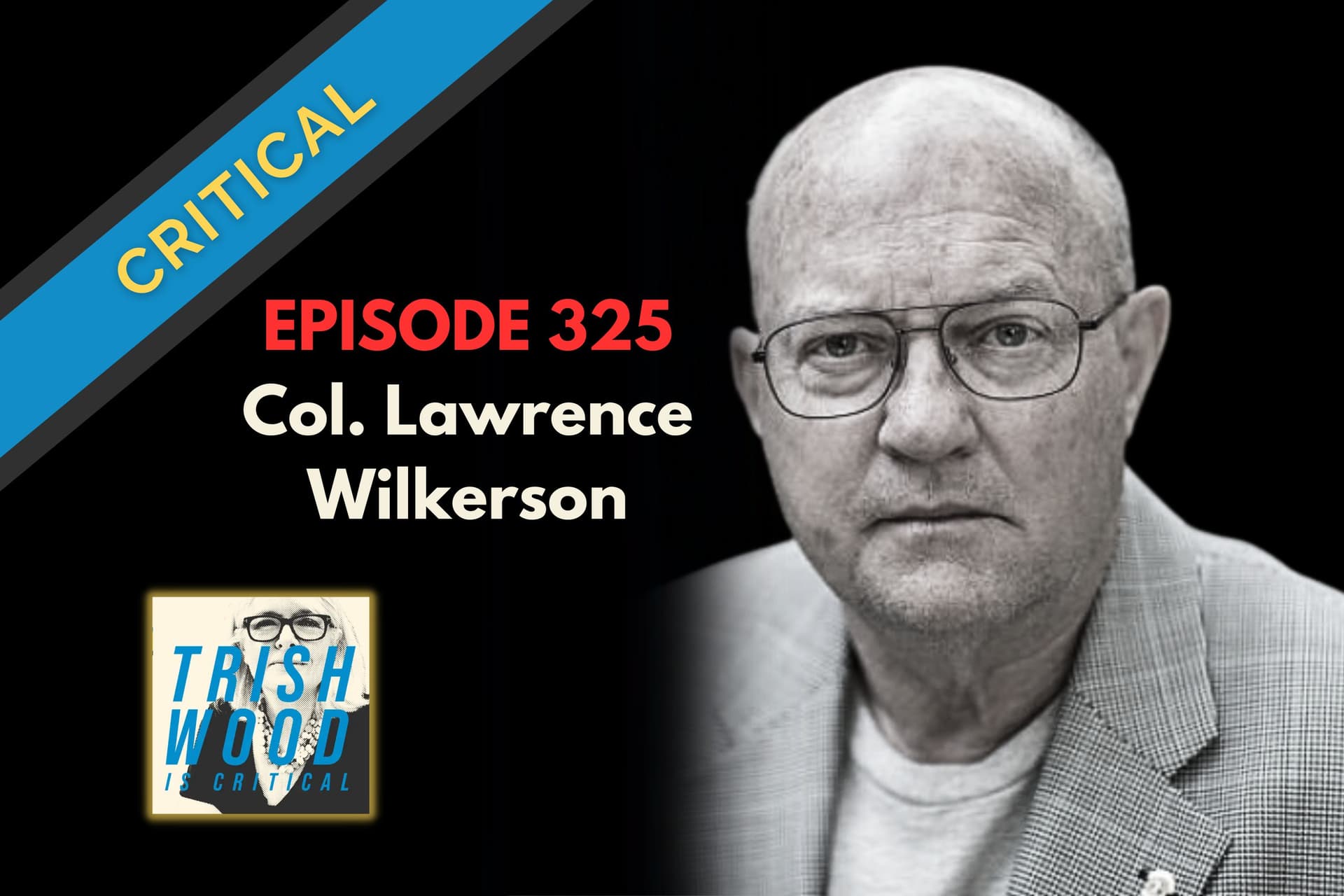 Colonel Lawrence Wilkerson - Trish Wood is Critical cover