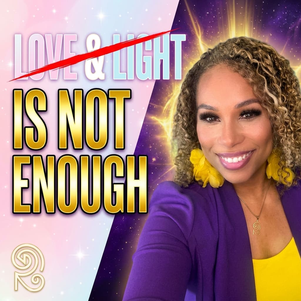 LIVE: Stop Using Love & Light to Avoid Your Shadow (Channeled Message) - The Mystic Temple Podcast cover