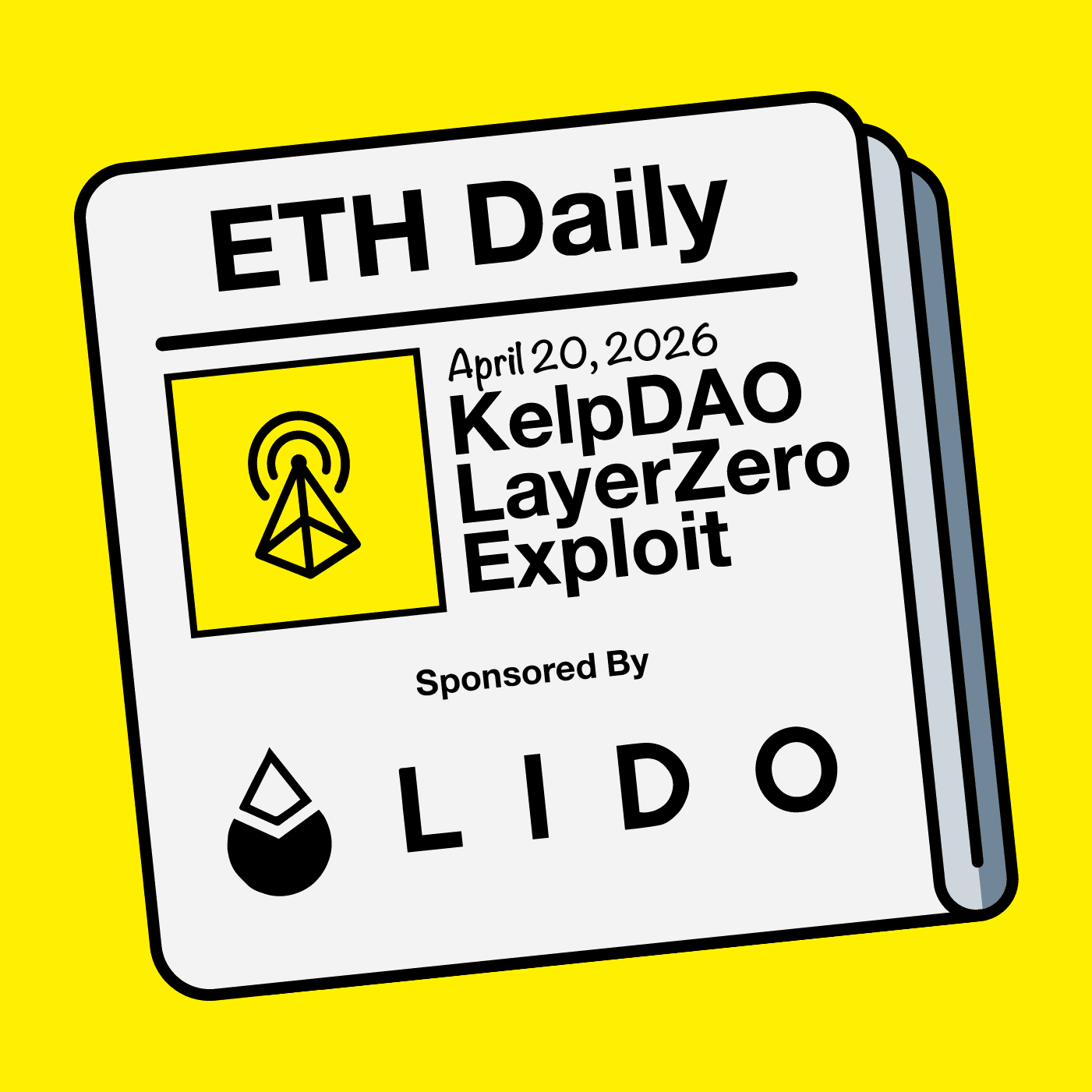 KelpDAO And LayerZero Exploit, Aave Freeze, Fluid aWETH Redemptions - ETH Daily - Ethereum News Briefing cover