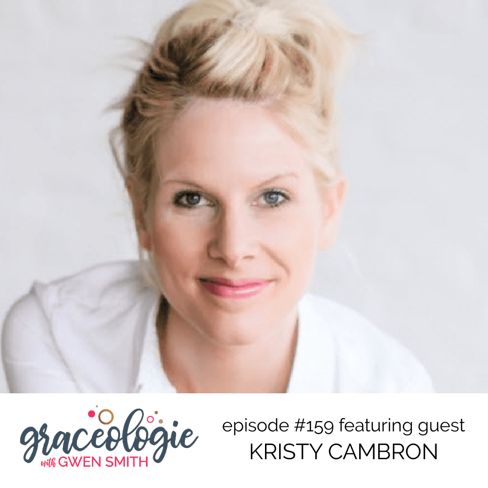 Graceologie #159 Bible Verse Mapping with Kristy Cambron - GRACEOLOGIE with Gwen Smith cover