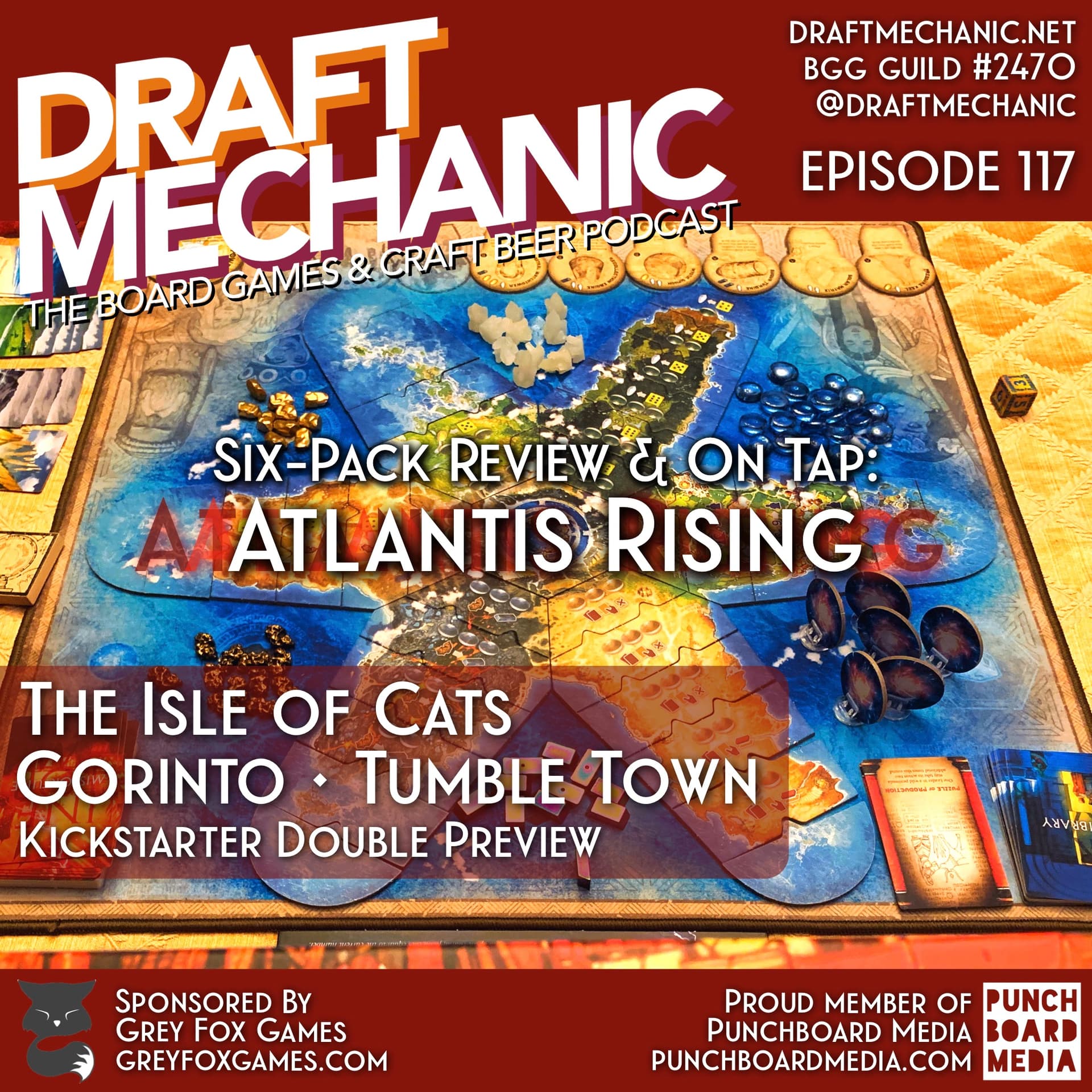 #117: Atlantis Rising — Draft Mechanic cover