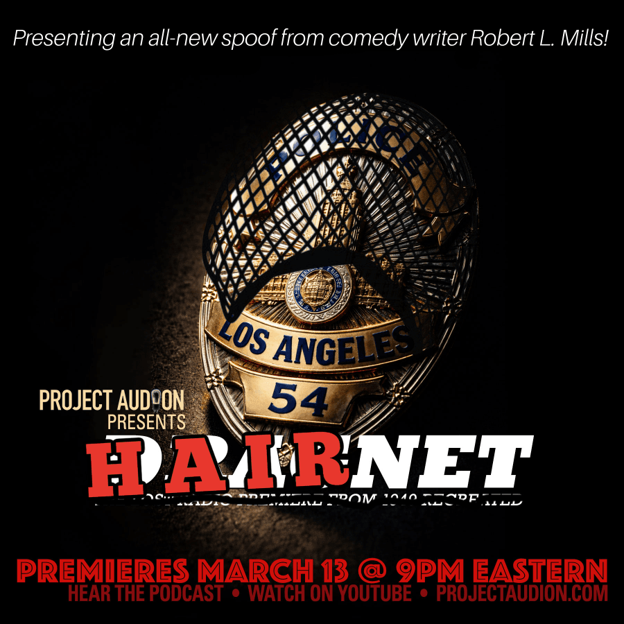 PROJECT AUDION EP 79-1/2 - HAIRNET! - Moonlight Audio Theatre cover