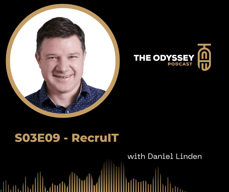 S03E09 - RecruIT w/Daniel Linden - The Odyssey Podcast cover