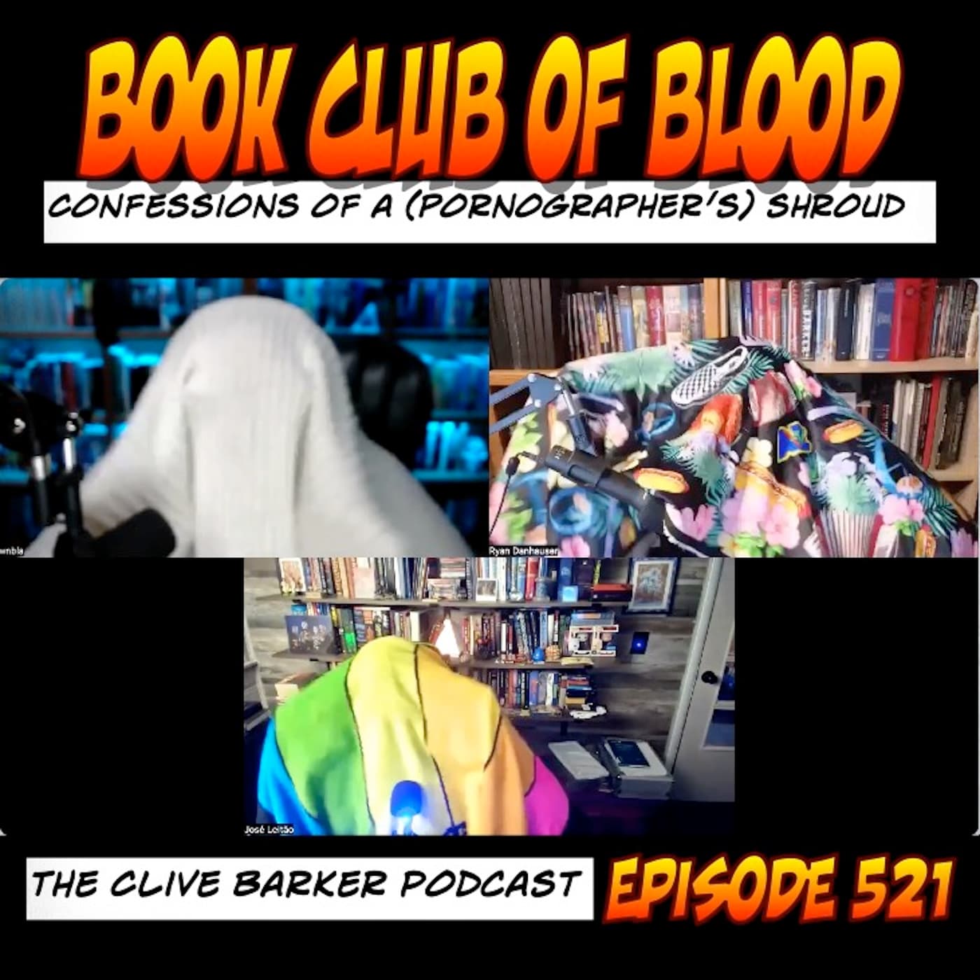 521 : BCOB – Confessions of a (Pornographer's) Shroud [audio] - The Clive Barker Podcast cover