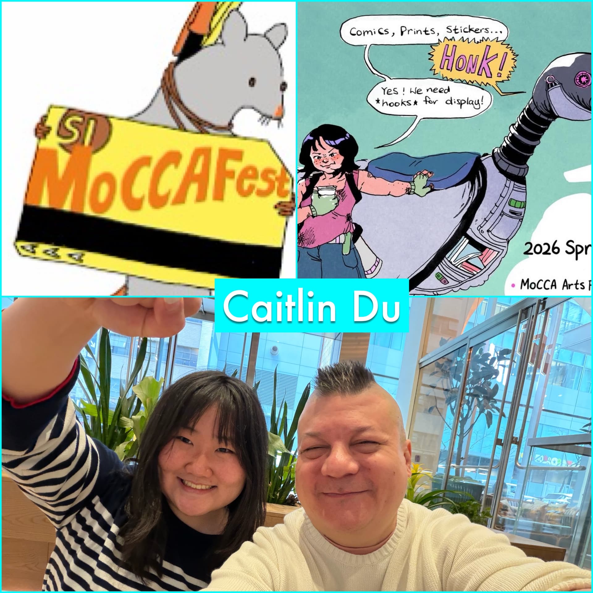 Episode 1699 - MoCCA Preview! Interview w/ Caitlin Du! - Comic News Insider cover