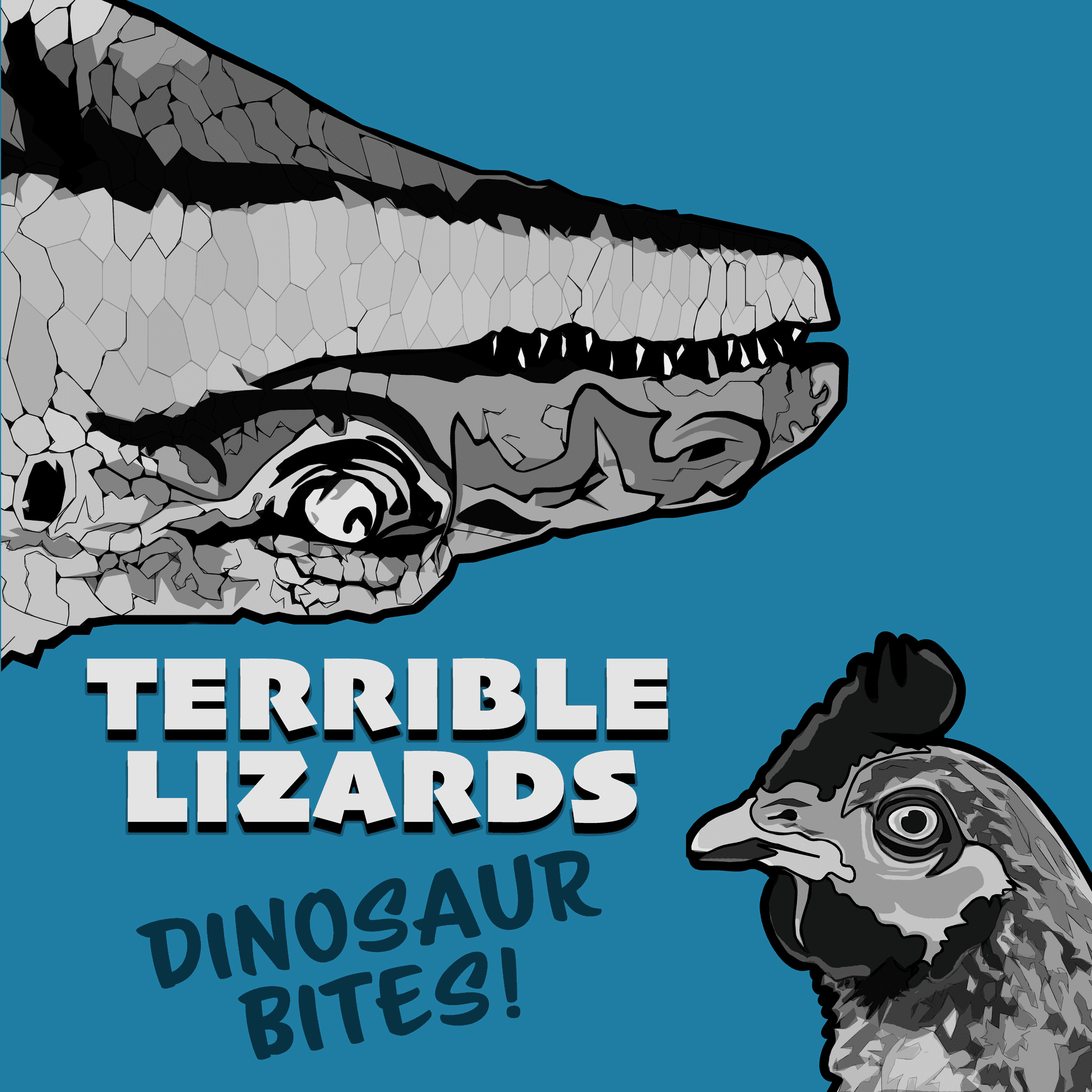 S12DB02 Colours and Compsognathus bites - Terrible Lizards cover