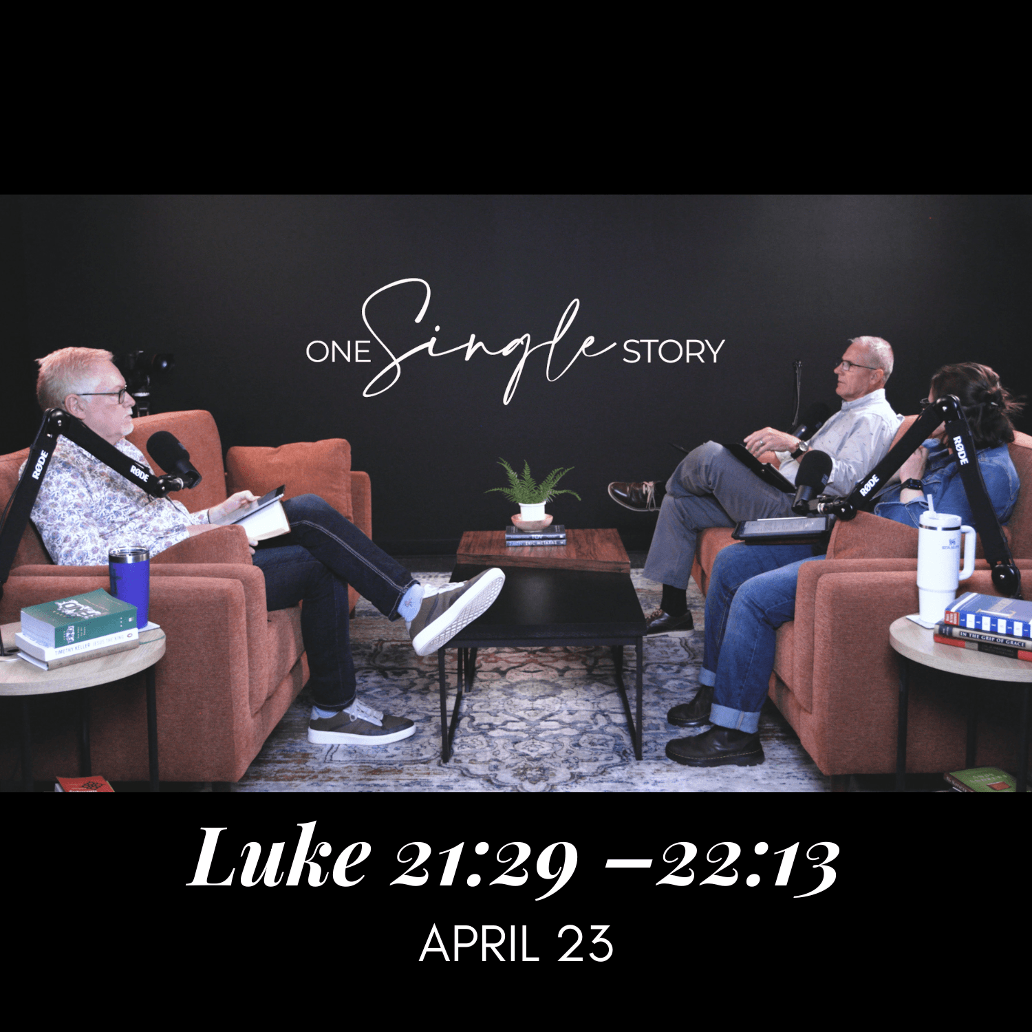 Watchfulness and Spiritual Decline - Luke 21:29–22:13 | April 23, 2026 — One Single Story cover