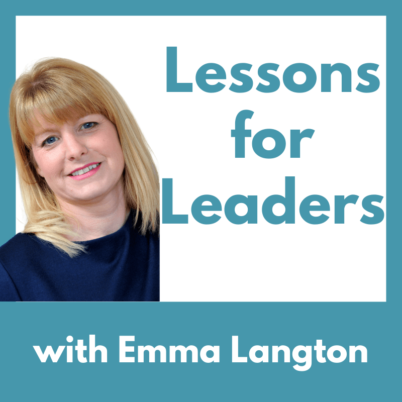 Lessons for Leaders cover