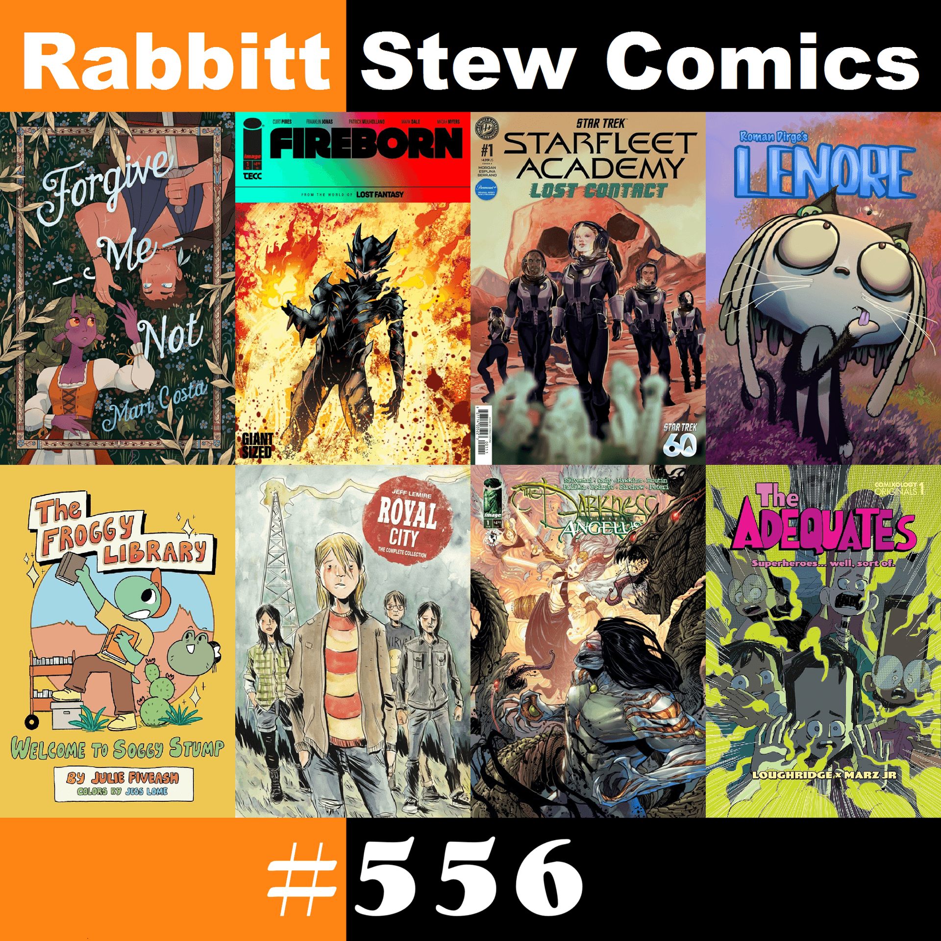 Episode 556 - Rabbitt Stew Comics cover