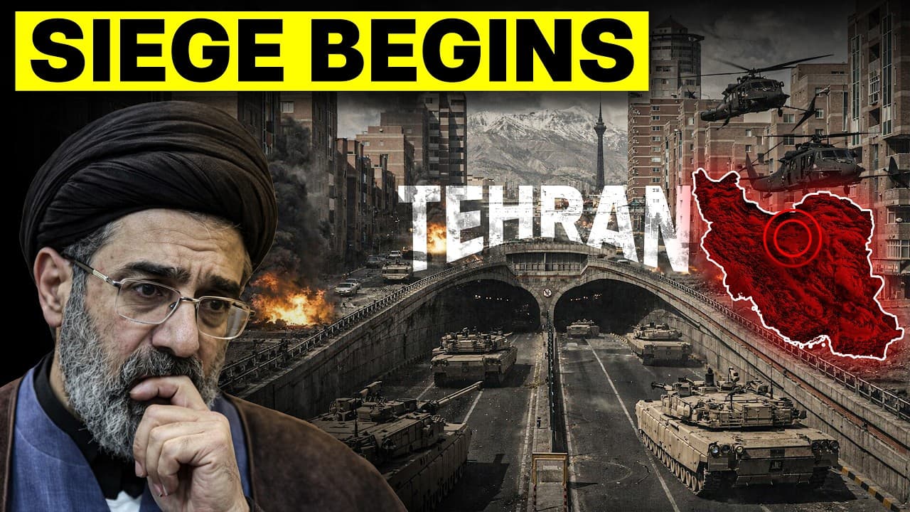 Siege of Tehran Begins as US Blockade HITS Iran HARD - Business Basics cover