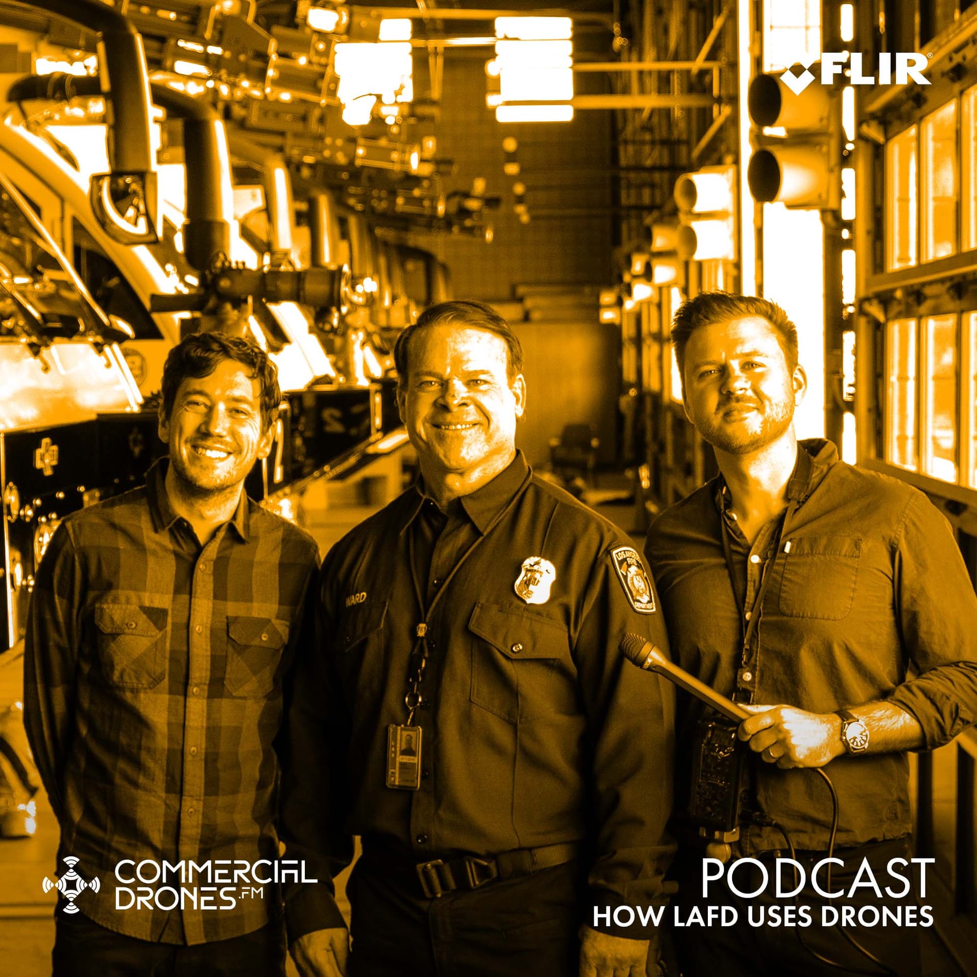 #093 - How LAFD Uses Drones - Commercial Drones FM cover