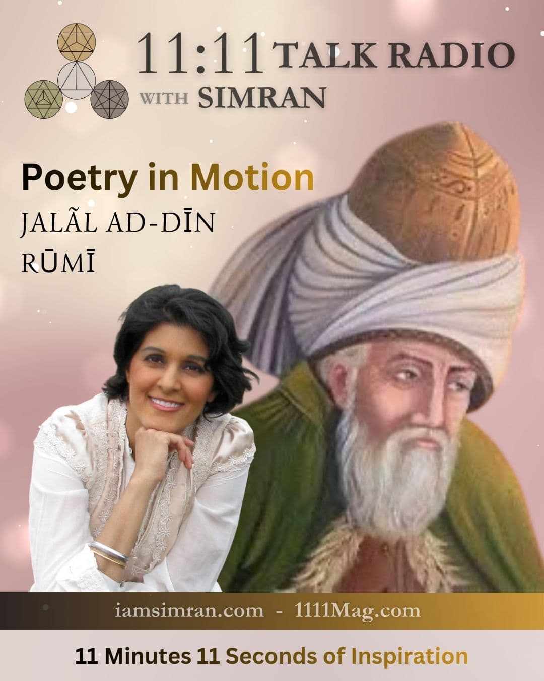 Poetry in Motion: Rumi - 11:11 Talk Radio cover