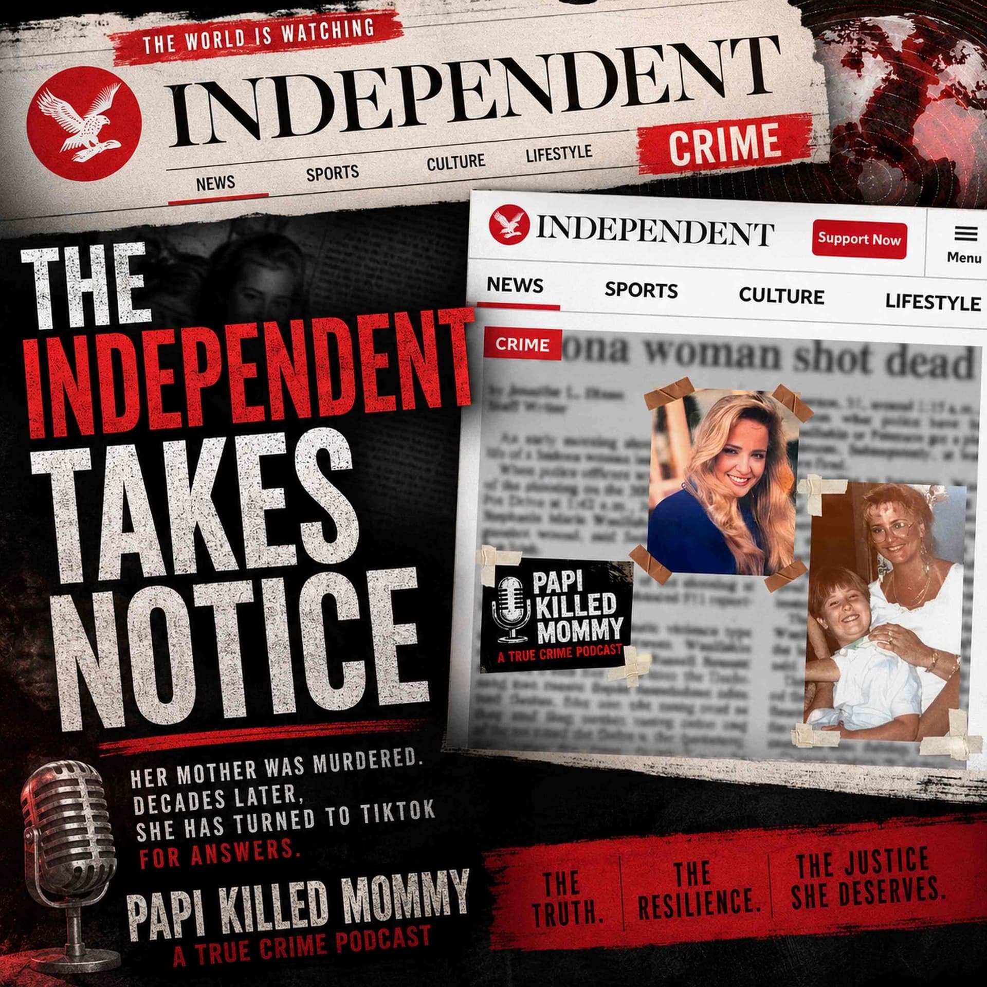 The Independent Takes Notice — Papi Killed Mommy cover