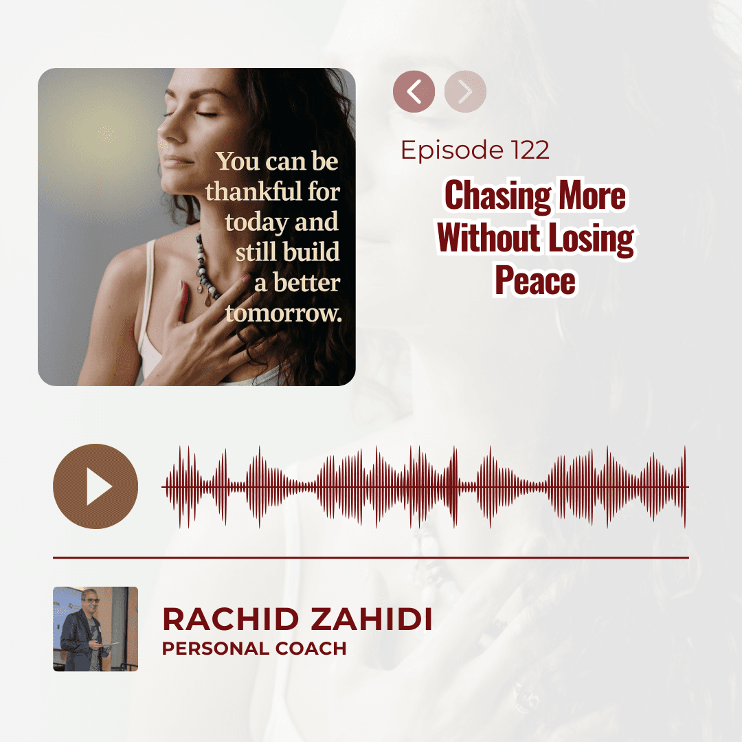 Chasing More Without Losing Peace - Resilience Across Borders Podcast cover
