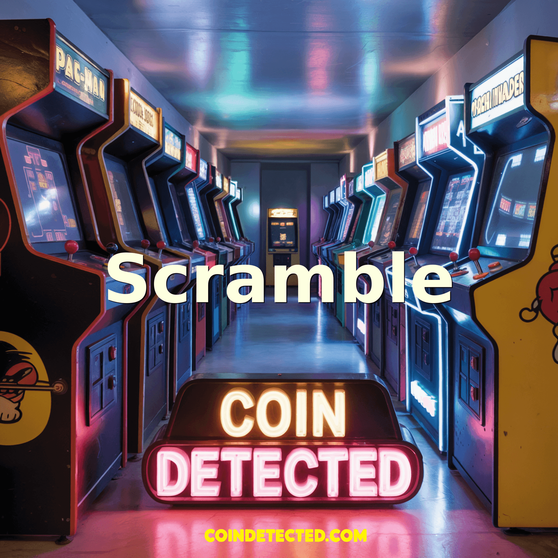 Scramble - 1981 - Konami - Coin Detected cover