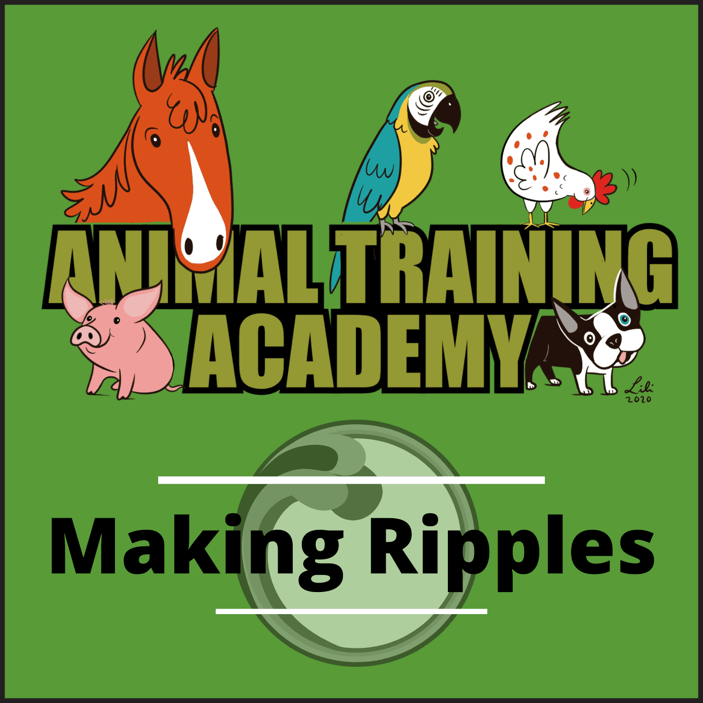Animal Training Academy: Making Ripples: Dr. Daniela Zurr: Integrating TTouch and Behavioral Medicine Across Species [Episode 53] - Medicine via myPod cover