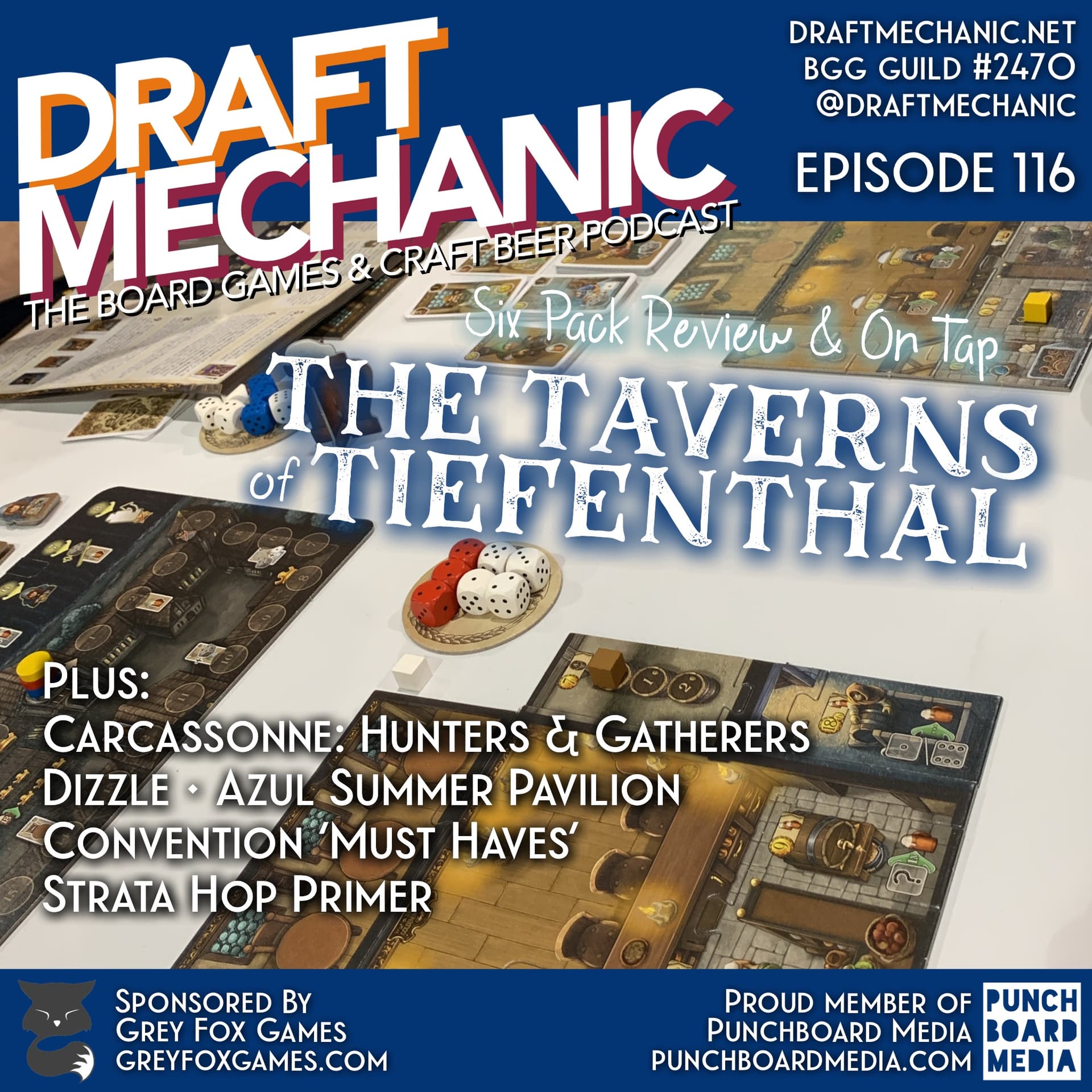 #116: The Taverns of Tiefenthal — Draft Mechanic cover