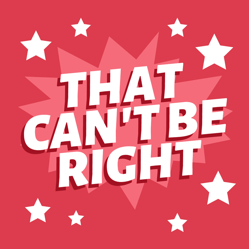 That Can't Be Right cover