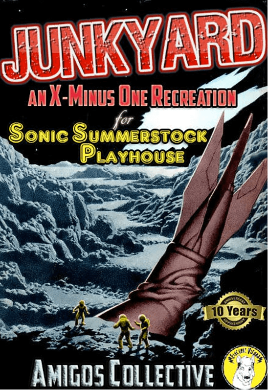 RETRO-ROCKETS - X-Minus-One "Junkyard" - Moonlight Audio Theatre cover