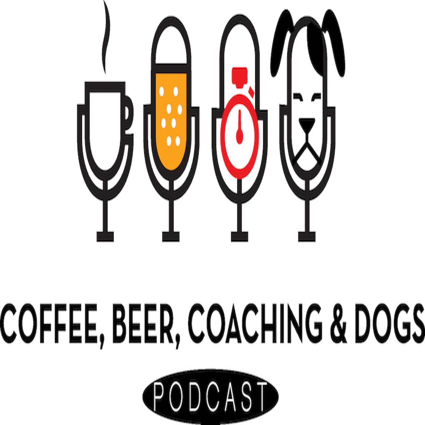 Coffee Beer Coaching and Dogs cover