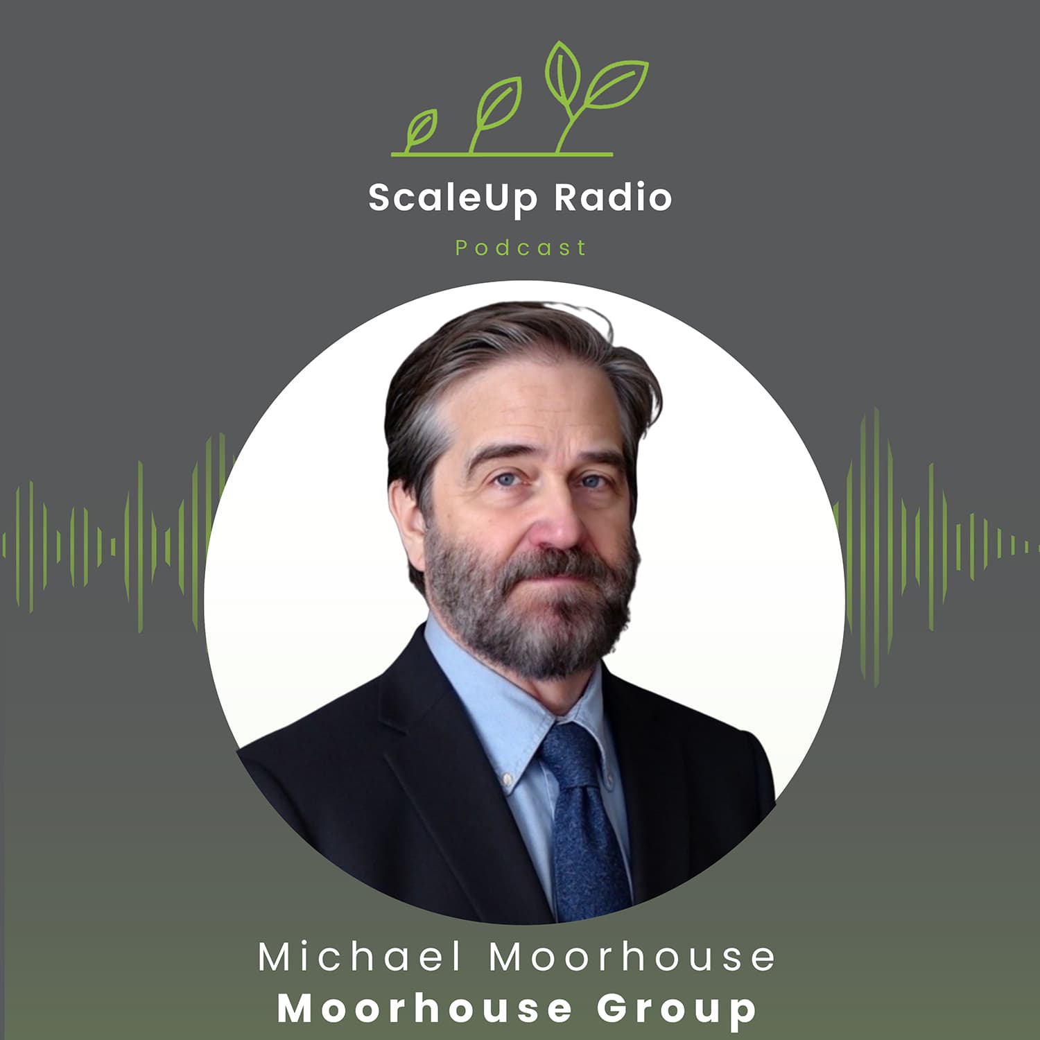 Episode #595: Stop being the problem solver, and become the person who BUILDS problem solvers - with Michael Moorhouse - ScaleUp Radio cover