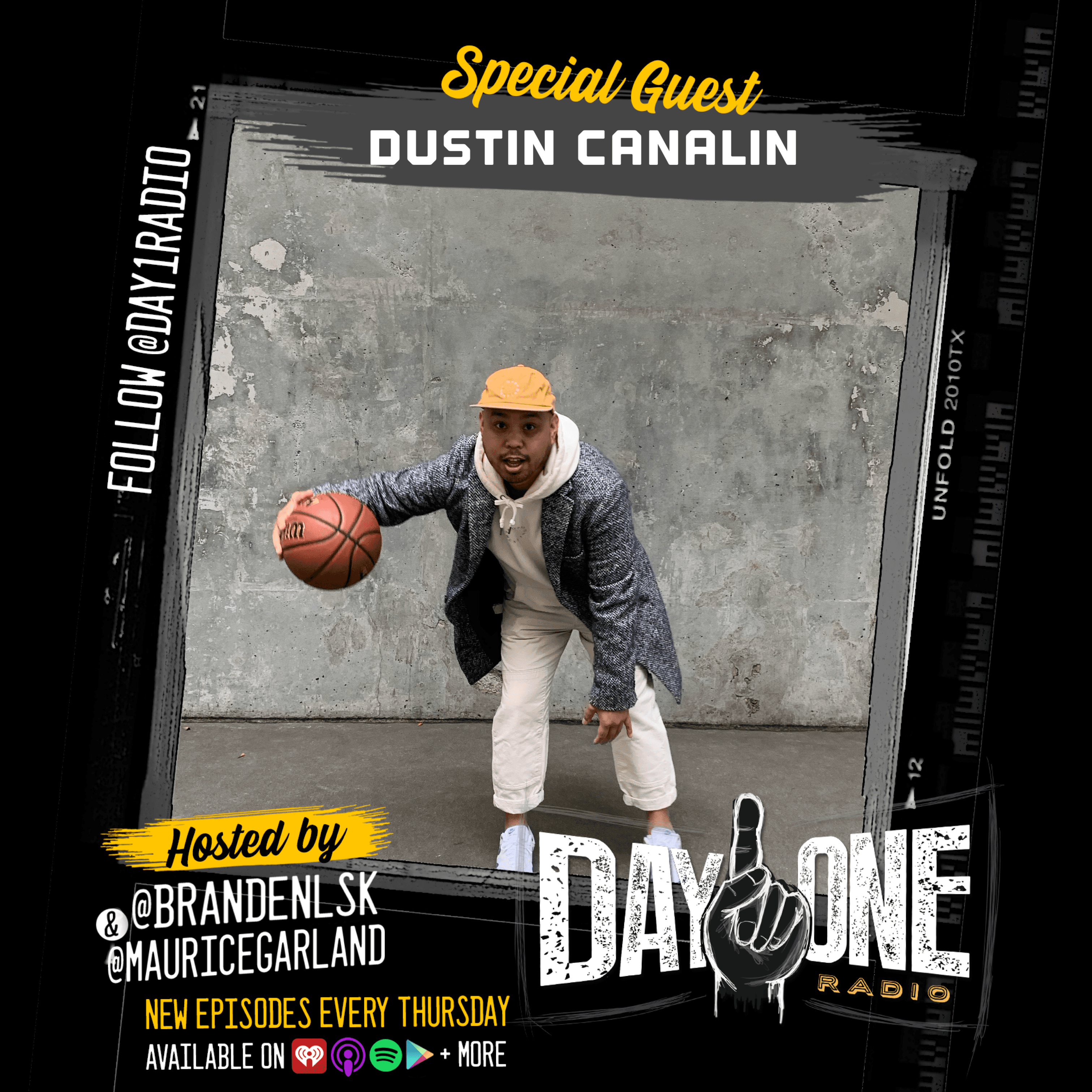 Dustin Canalin talks Design, NBA and NFT - Day 1 Radio cover