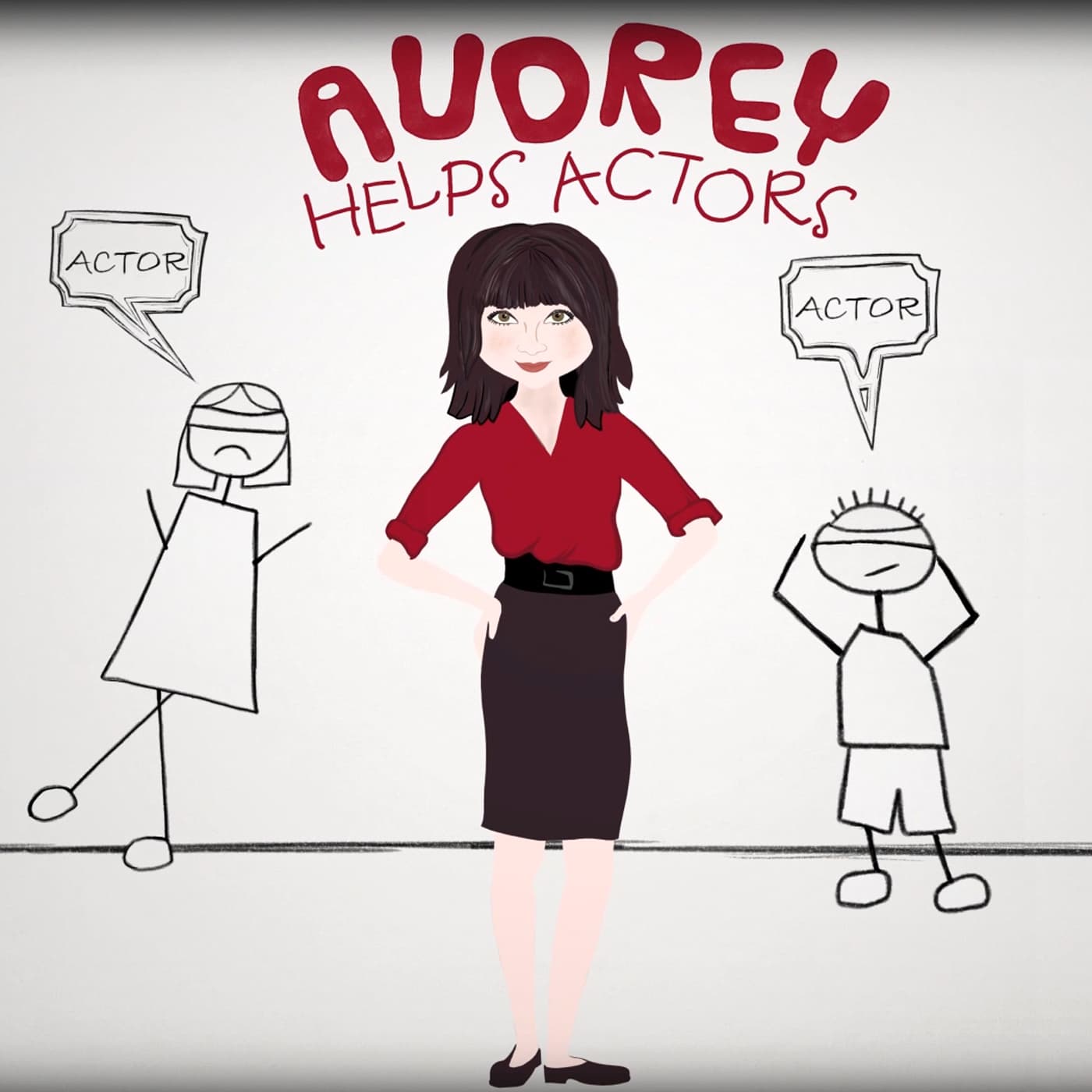Audrey Helps Actors Podcast cover