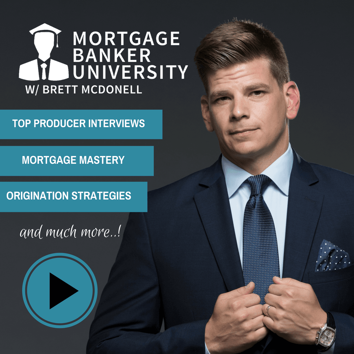 #23: The Invitation Close - Closing Tactic For Mortgage Loan Officers to Increase Conversion - Mortgage Banker University with Brett McDonell cover