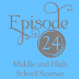 Episode 24: Middle and High School Science - A Delectable Education Charlotte Mason Podcast cover