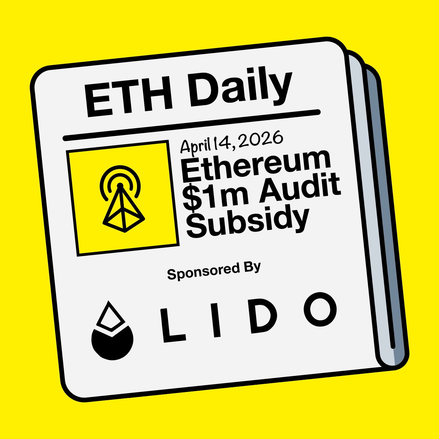 $1m Ethereum Audit Subsidy - ETH Daily - Ethereum News Briefing cover