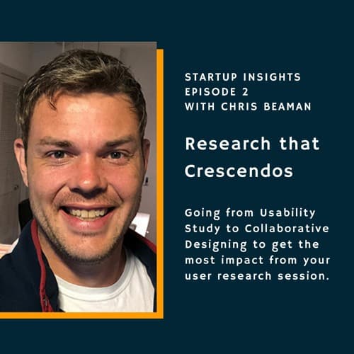 Research that Crescendos Featuring Chris Beaman - Startup Insights cover