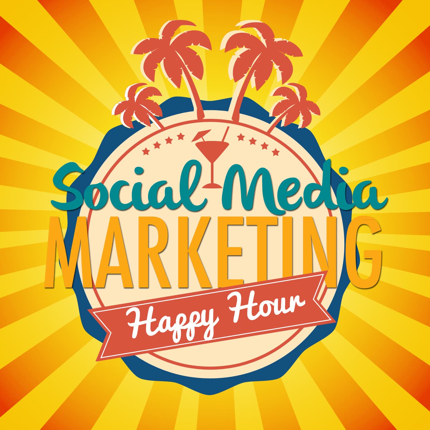 Social Media Marketing Happy Hour Podcast cover