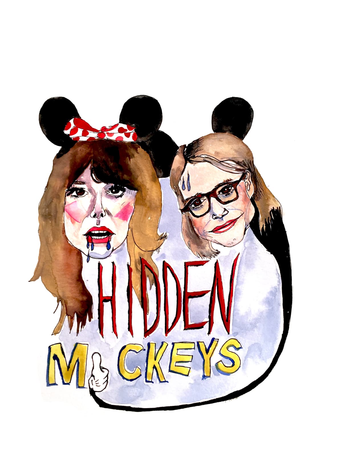 Ep 22:  Turning Red is Bad - Hidden Mickeys cover