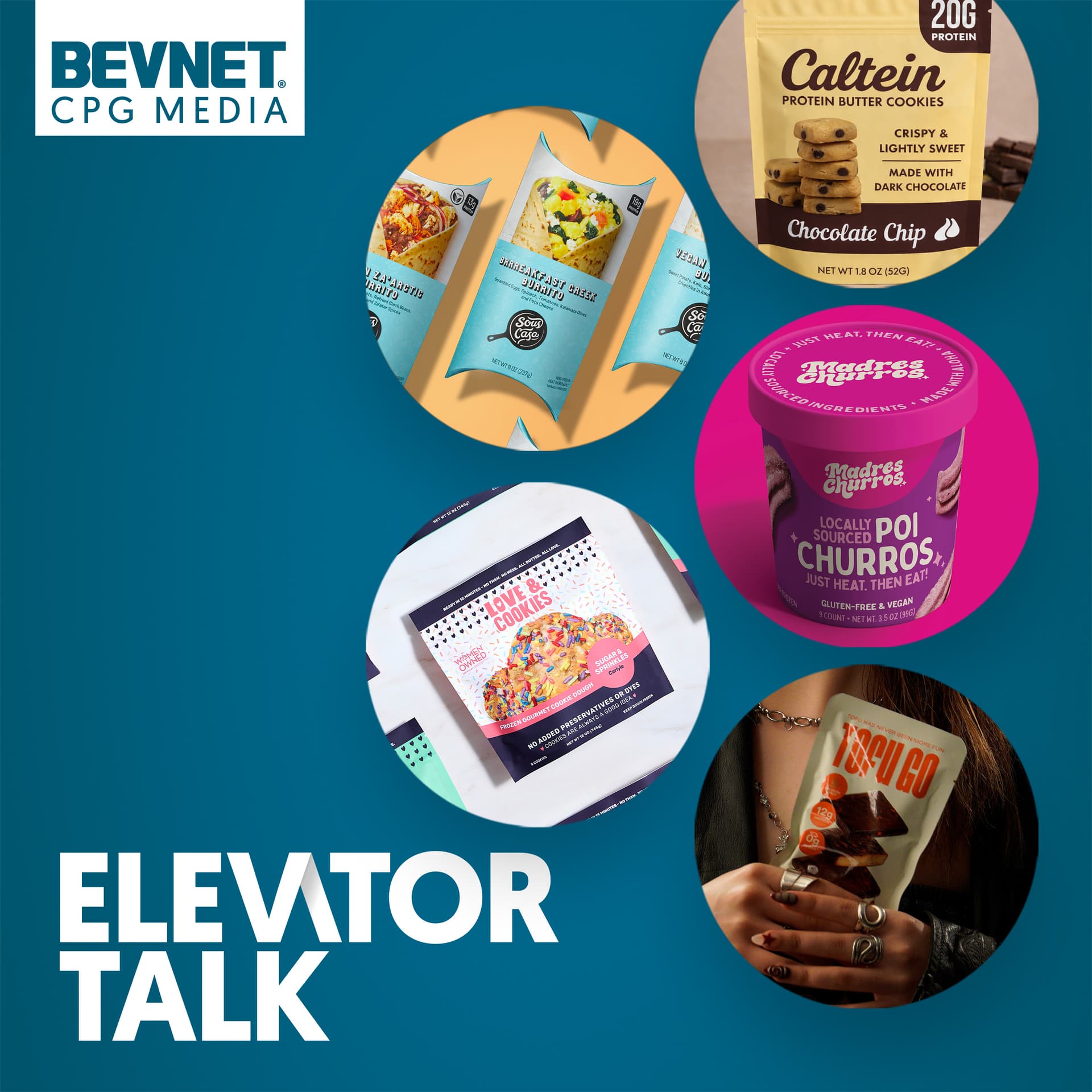 Elevator Talk: Sous Casa, Love&Cookies, Caltein, Madres Churros, TofuGo — Taste Radio cover