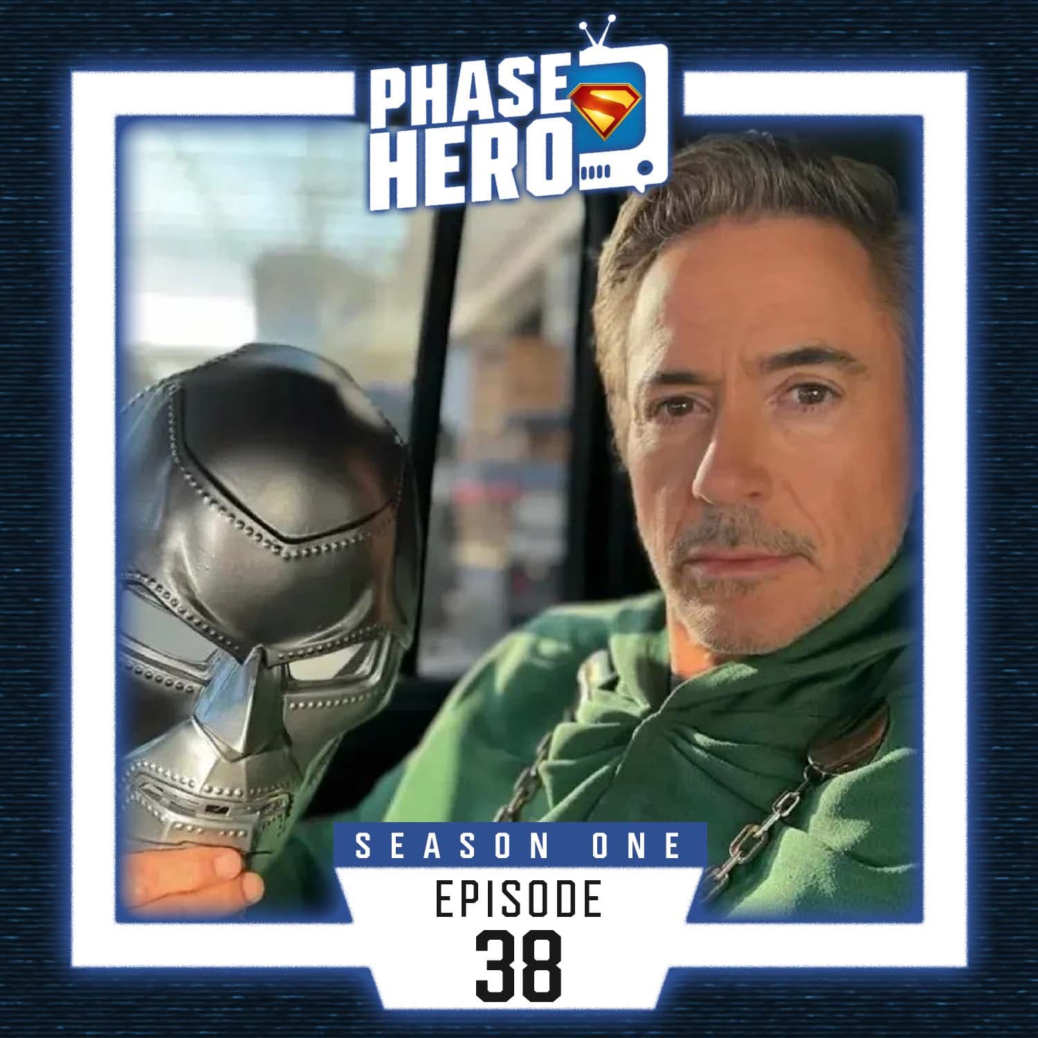 The Avengers: Doomsday Stuff, Batman & Superman Updates, & Novocaine - Phase Hero cover