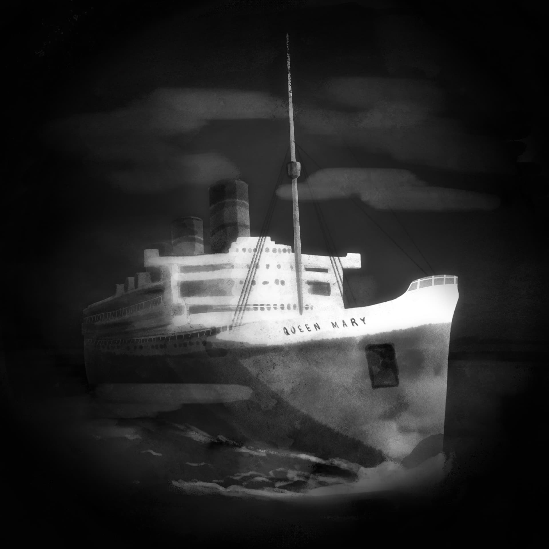 The Queen Mary - You Can See Me in the Dark cover