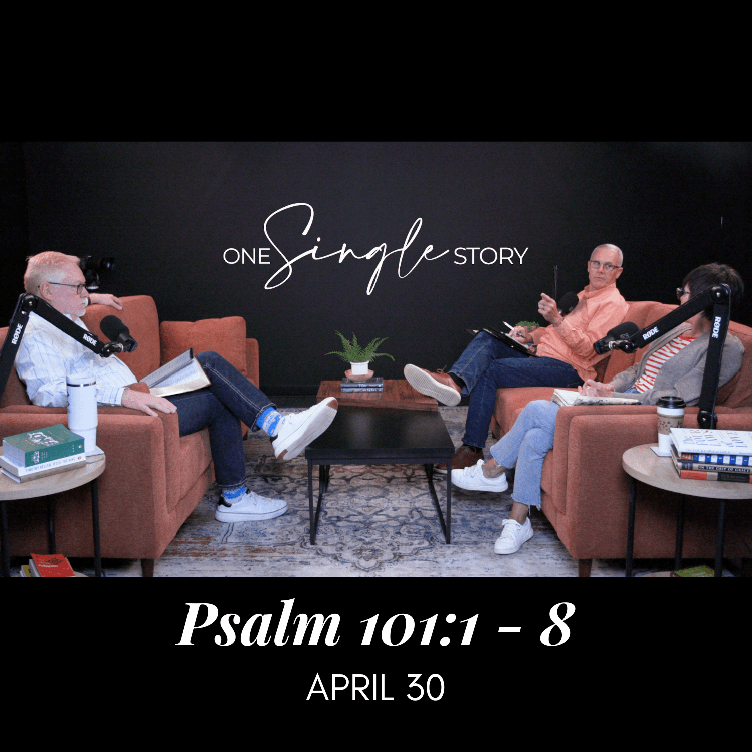 Integrity in Leadership - Psalm 101:1-8 | April 30, 2026 - One Single Story cover