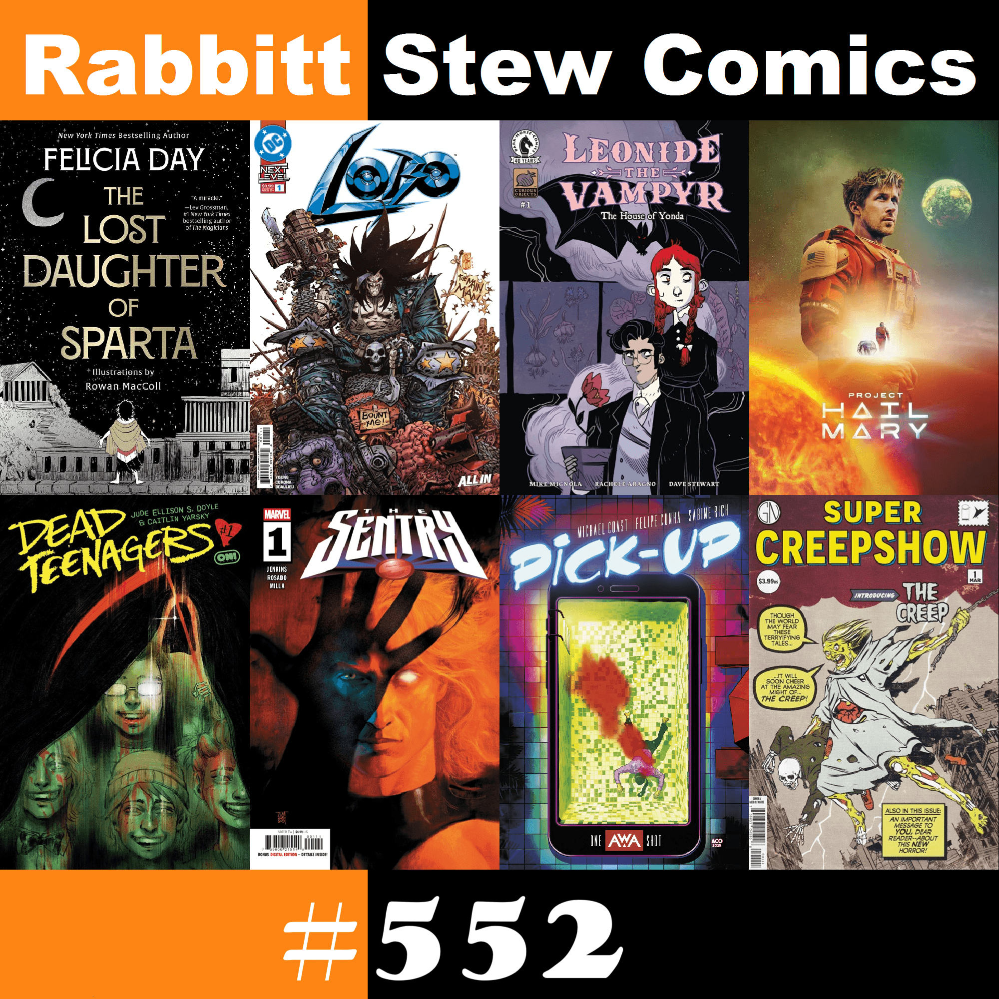 Episode 552 - Rabbitt Stew Comics cover