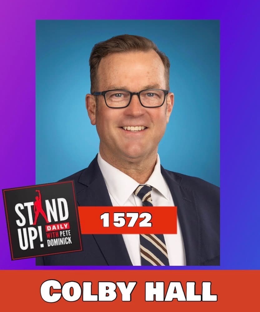 1572 Mediaite's Colby Hall - Stand Up! with Pete Dominick cover