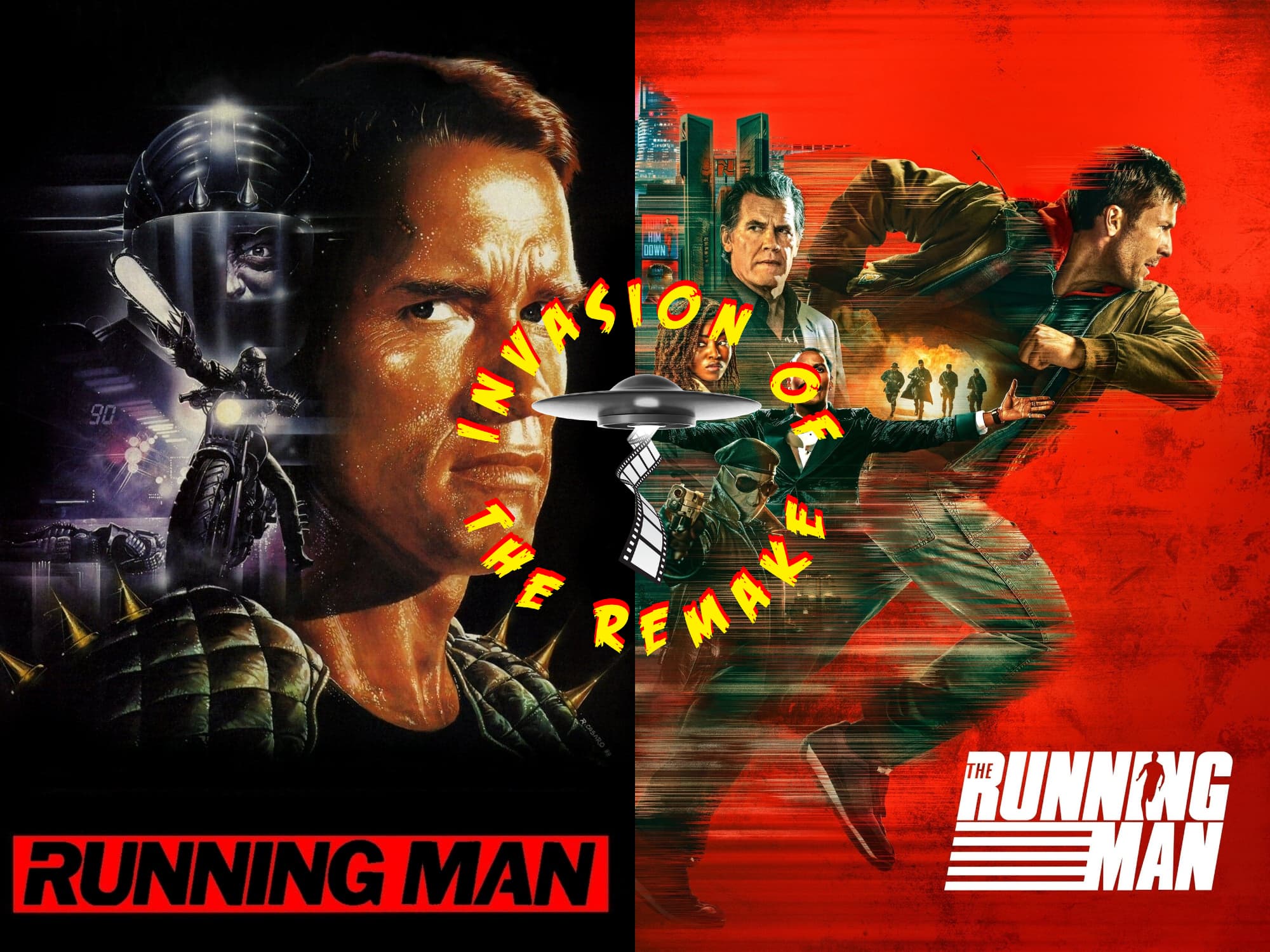 Ep.466 The Running Man (1987 vs. 2025) - Invasion of the Remake cover