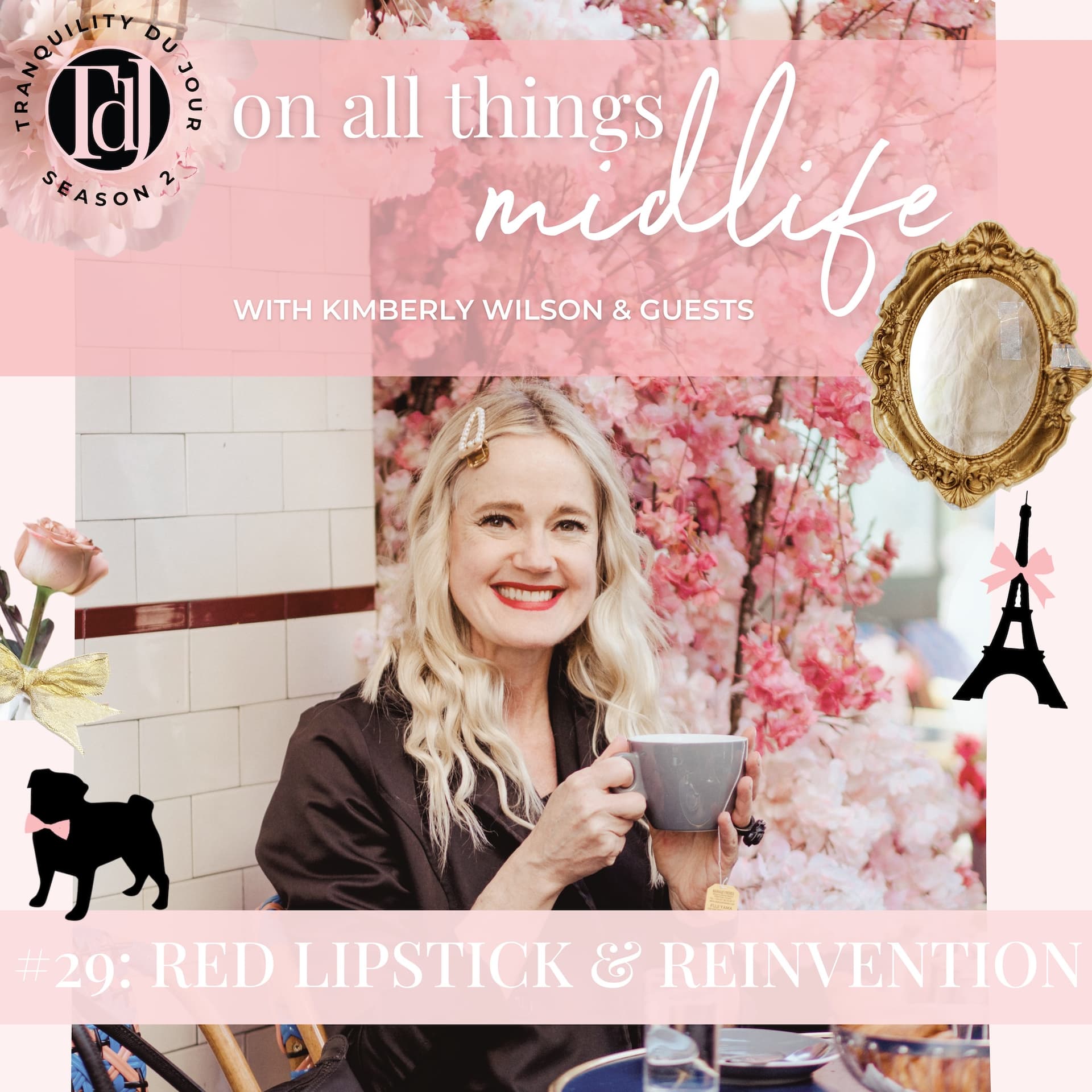 Red Lipstick & Reinvention - Tranquility du Jour cover