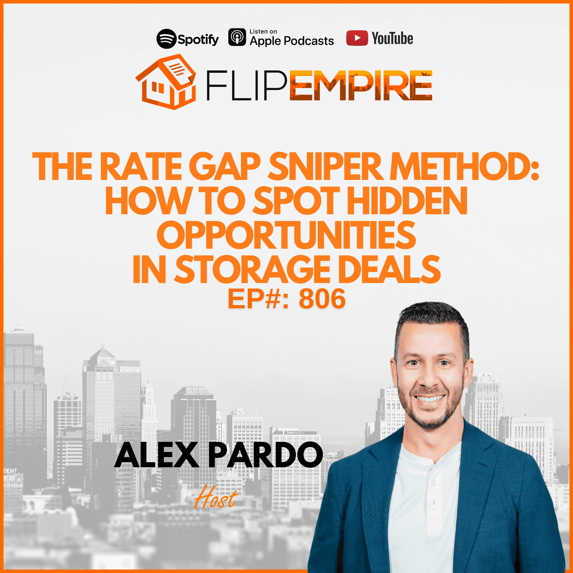 EP806: The Rate Gap Sniper Method: How to Spot Hidden Opportunities in Storage Deals - Storage Wins cover