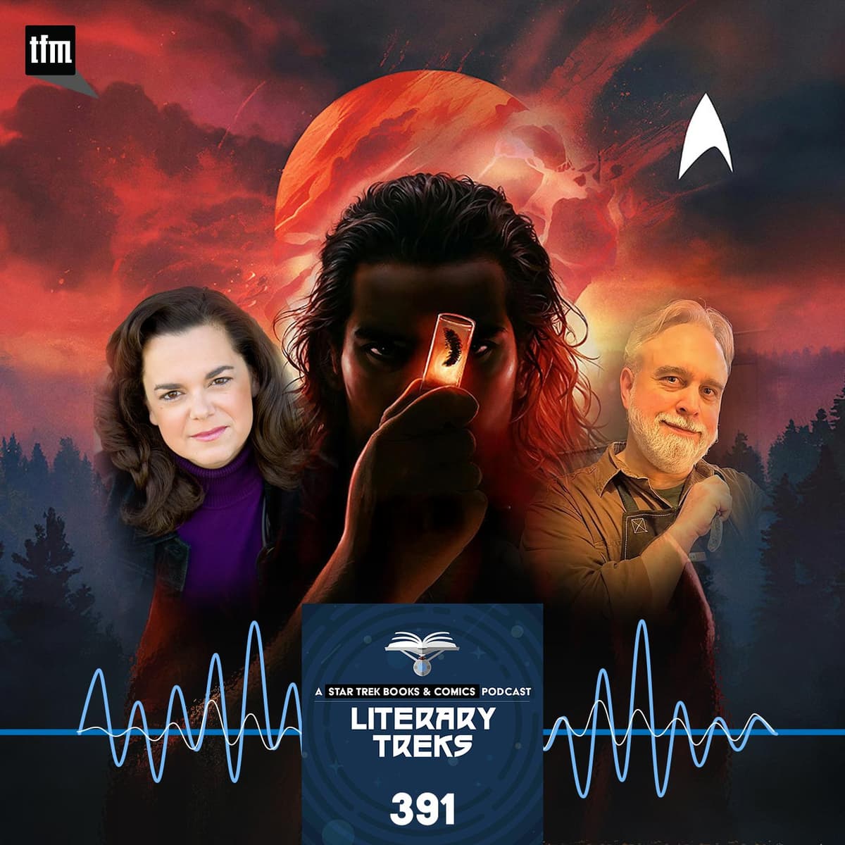 391: Nick's Vision - Literary Treks: A Star Trek Books and Comics Podcast cover