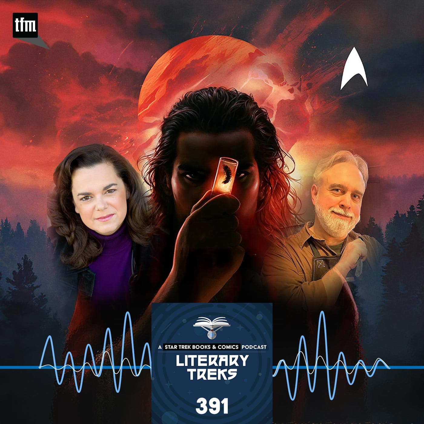 391: Nick's Vision - Literary Treks: A Star Trek Books and Comics Podcast cover