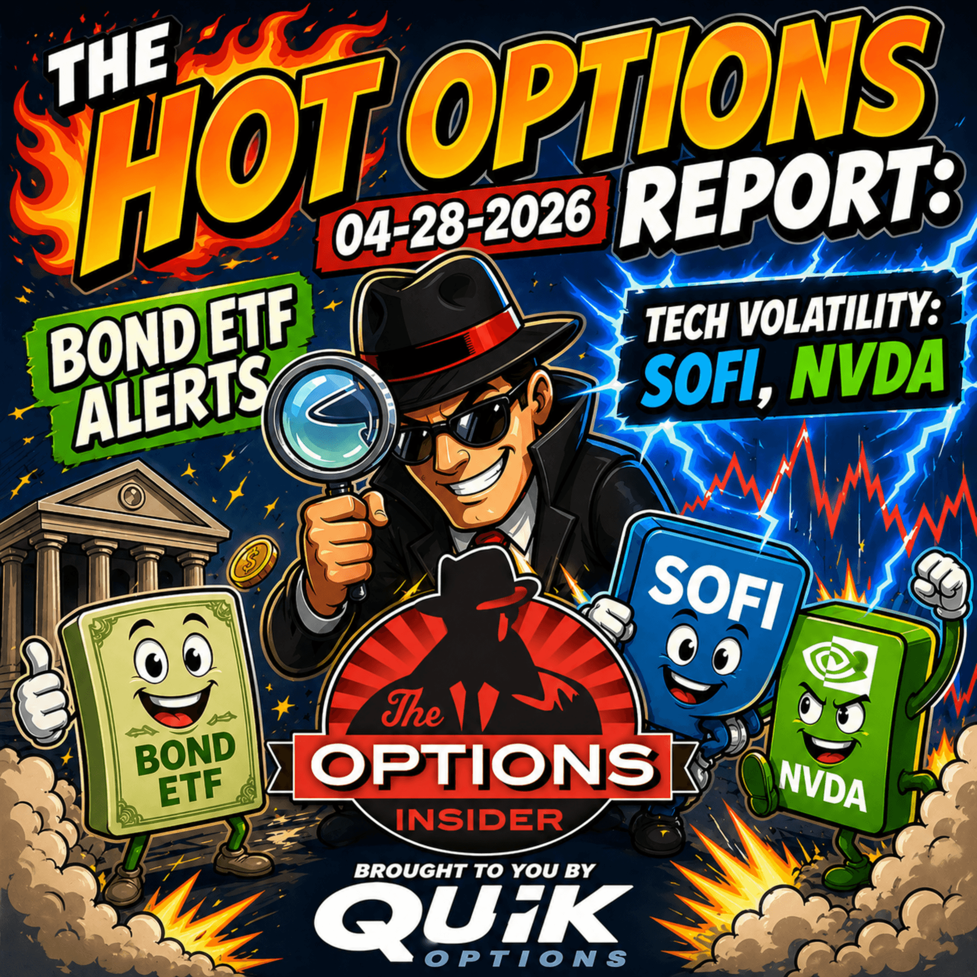 The Hot Options Report: 04-28-2026 - The Options Insider Radio Network cover